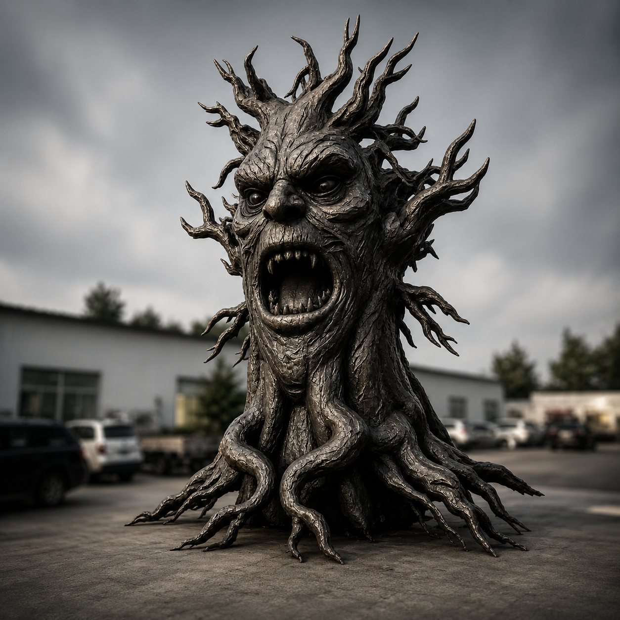 Ancient Talking Tree Animatronic
