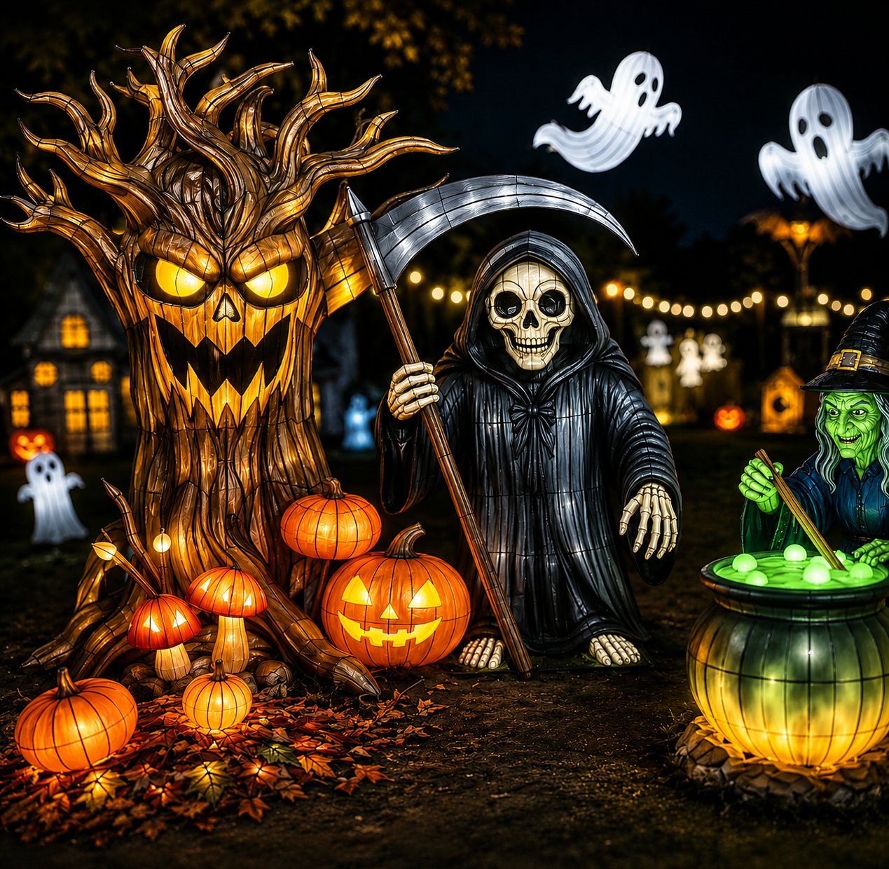 Talking Tree, Reaper & Cauldron Set